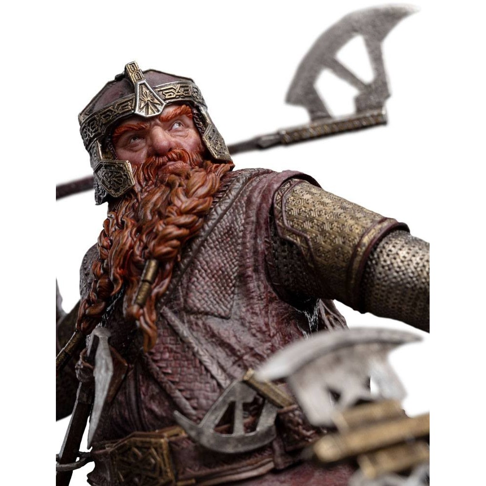 WETA LORD OF THE RINGS GIMLI STATUE FIGURE OF FANDOM