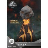 BEAST KINGDOM D-STAGE JURASSIC WORLD FALLEN KINGDOM T-REX STATUE FIGURE DIORAMA