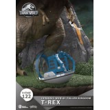 BEAST KINGDOM D-STAGE JURASSIC WORLD FALLEN KINGDOM T-REX STATUE FIGURE DIORAMA