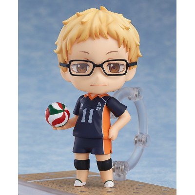HAIKYU KEI TSUKISHIMA NENDOROID ACTION FIGURE ORANGE ROUGE