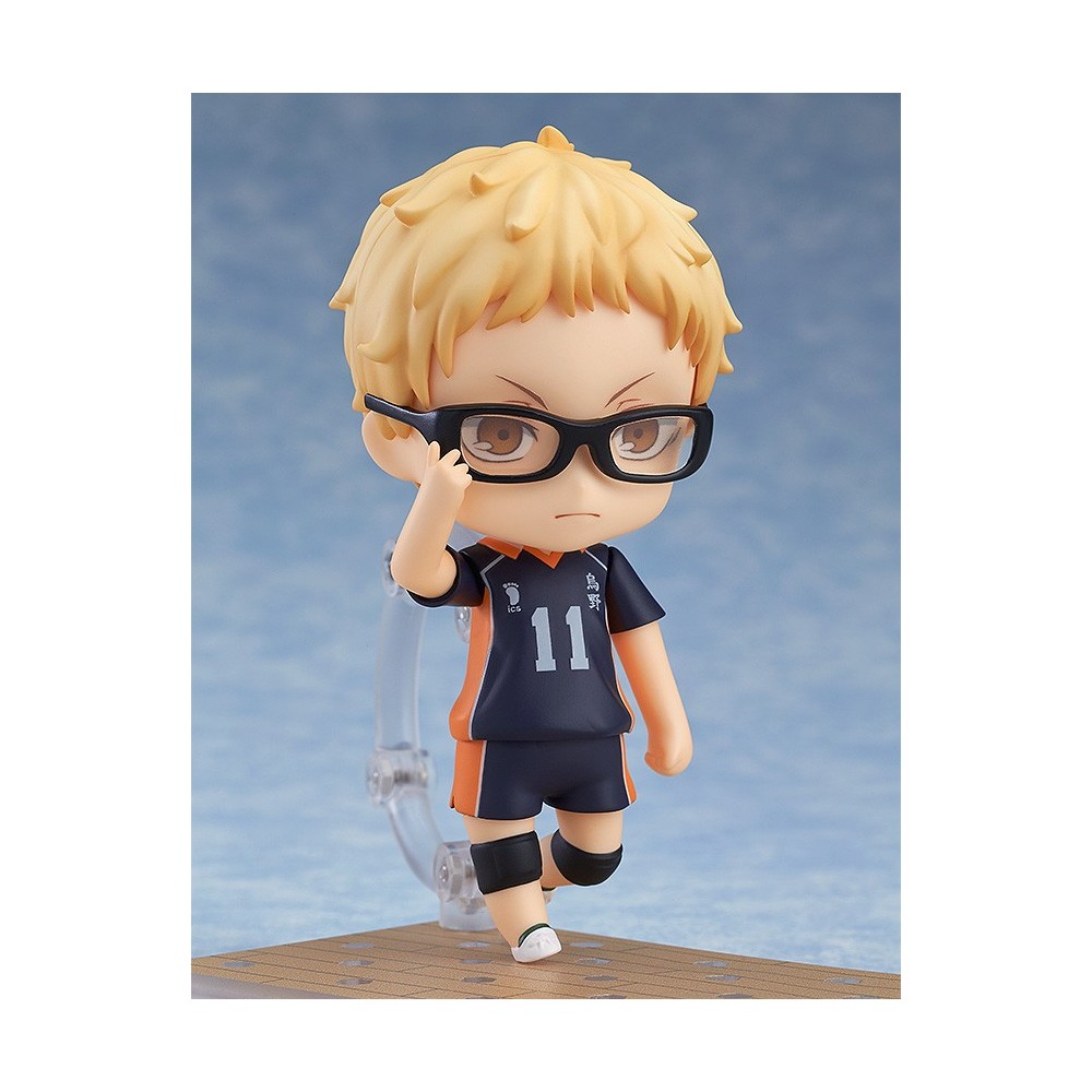 HAIKYU KEI TSUKISHIMA NENDOROID ACTION FIGURE ORANGE ROUGE