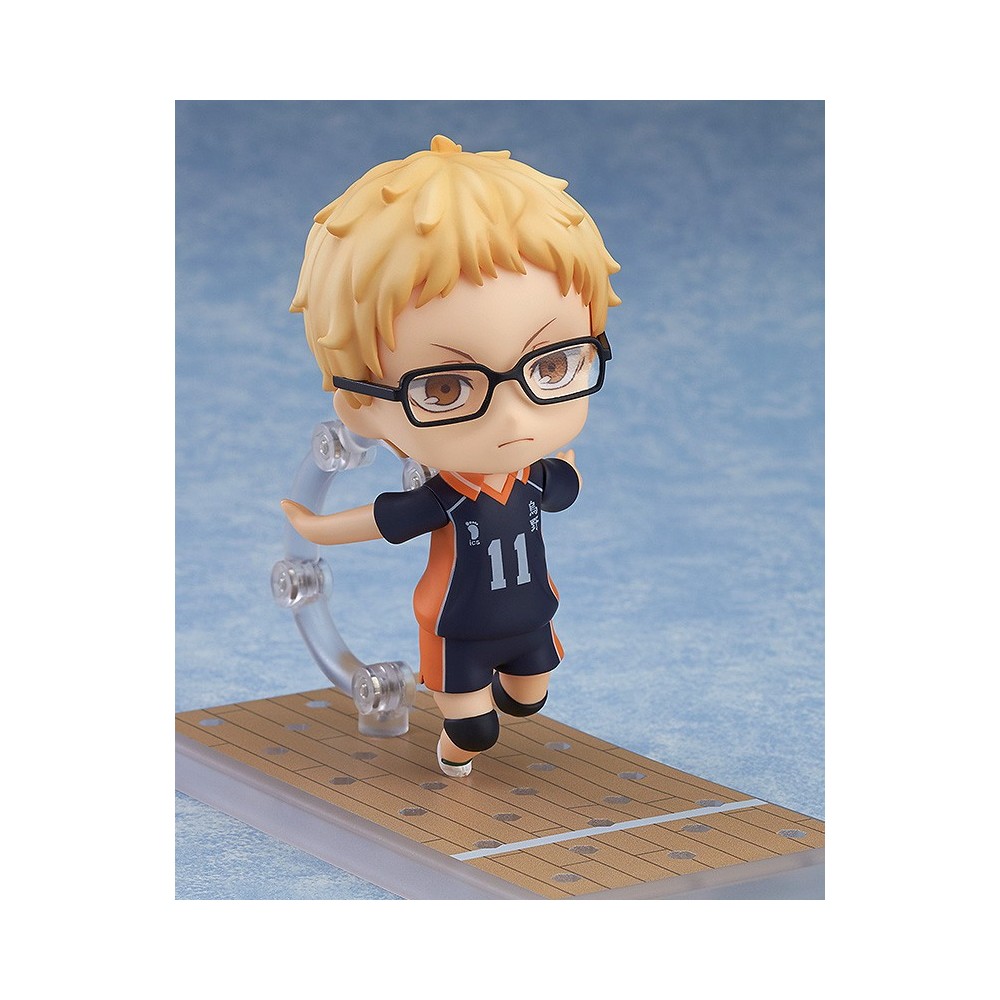 HAIKYU KEI TSUKISHIMA NENDOROID ACTION FIGURE ORANGE ROUGE