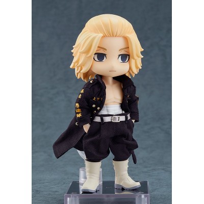 TOKYO REVENGERS MANJIRO MIKEY SANO NENDOROID DOLL ACTION FIGURE ORANGE ROUGE