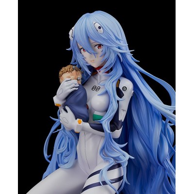 REBUILD OF EVANGELION REI AYANAMI LONG HAIR STATUA FIGURE GOOD SMILE COMPANY