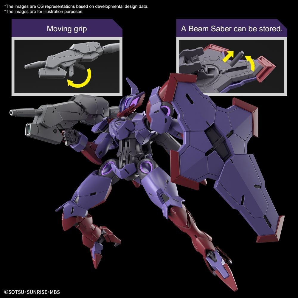HG BEGUIR-PENTE 1/144 MODEL KIT ACTION FIGURE BANDAI