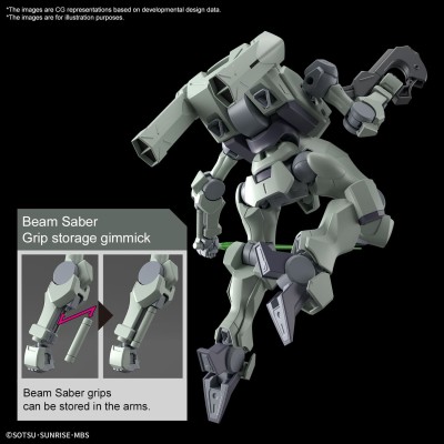 HG ZOWORT 1/144 MODEL KIT ACTION FIGURE BANDAI