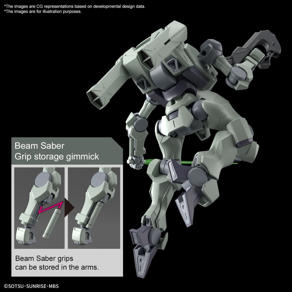 HG ZOWORT 1/144 MODEL KIT ACTION FIGURE BANDAI