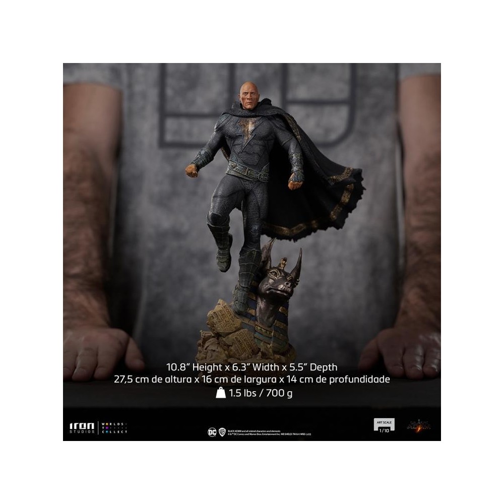IRON STUDIOS BLACK ADAM BDS ART SCALE 1/10 STATUE FIGURE