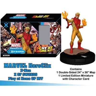 MARVEL HEROCLIX X-MEN X OF SWORDS PLAY AT HOME KIT WIZKIDS