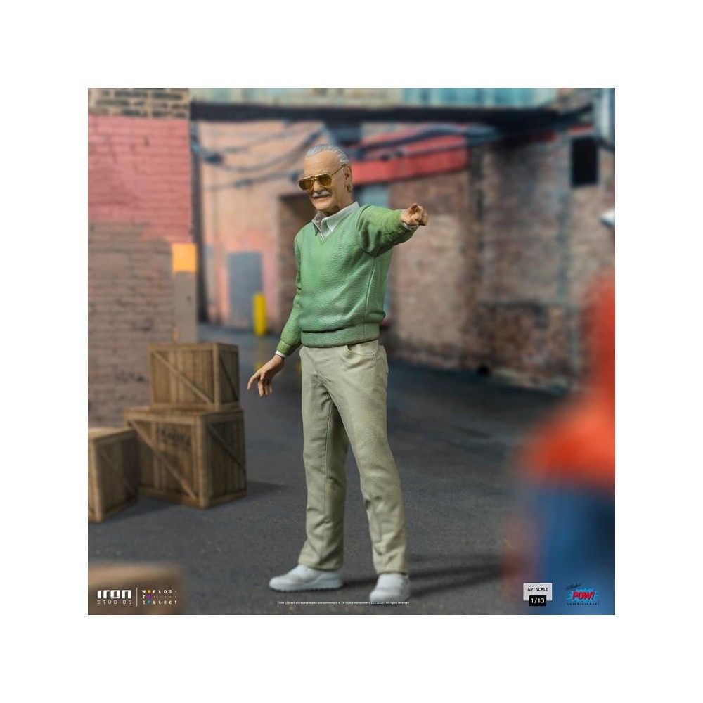 STAN LEE LEGENDARY YEARS 1/10 ART SCALE STATUA FIGURE IRON STUDIOS