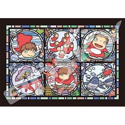 PONYO STAINED GLASS 208 PCS PUZZLE STUDIO GHIBLI