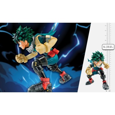 BANPRESTO MY HERO ACADEMIA IZUKU MIDORIYA SUPER MASTER STARS STATUE