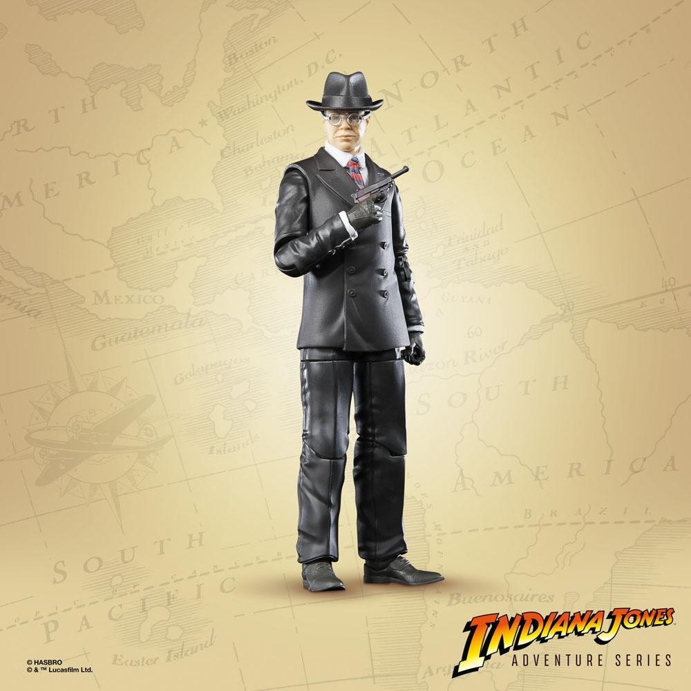 HASBRO INDIANA JONES I PREDATORI DELL'ARCA PERDUTA MAJOR ARNOLD TOHT ACTION FIGURE
