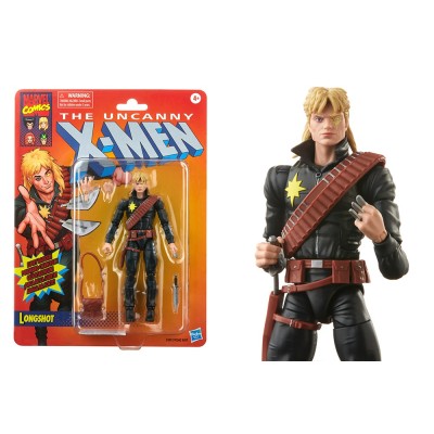 HASBRO MARVEL LEGENDS X-MEN LONGSHOT VINTAGE COLLECTION ACTION FIGURE