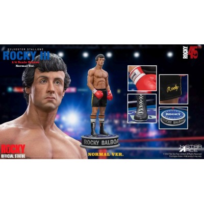 ROCKY 3 SYLVESTER STALLONE ROCKY BALBOA NORMAL VER. STATUA FIGURE STAR ACE
