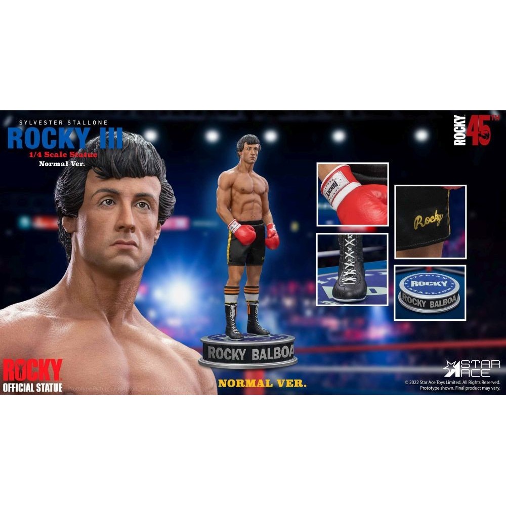 STAR ACE ROCKY 3 SYLVESTER STALLONE ROCKY BALBOA NORMAL VER. STATUE FIGURE