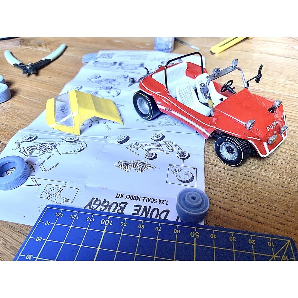 BUD SPENCER DUNE BUGGY MODEL KIT 1/24 FIGURE REPLICA INFINITE STATUE