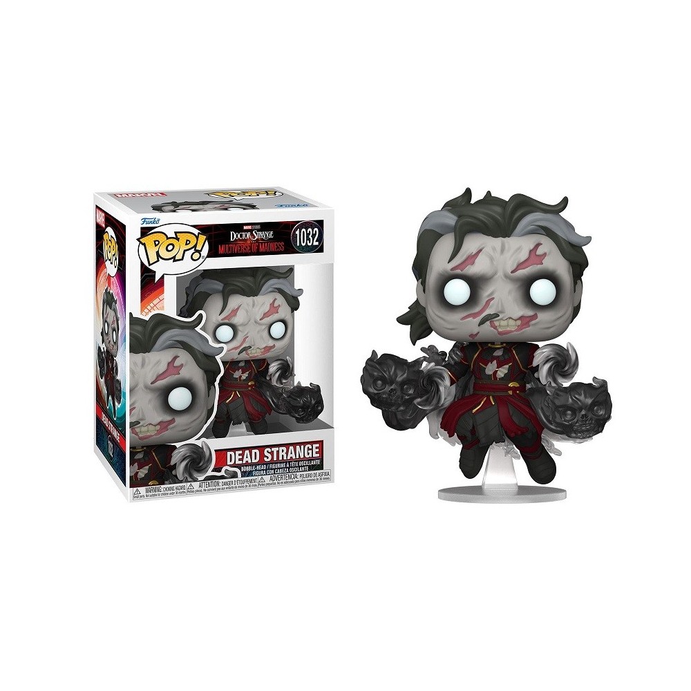 FUNKO FUNKO POP! DOCTOR STRANGE IN THE MULTIVERSE OF MADNESS DEAD STRANGE BOBBLE HEAD FIGURE