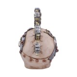 STRIKE A CHORD STEAMPUNK SKULL STATUA NEMESIS NOW