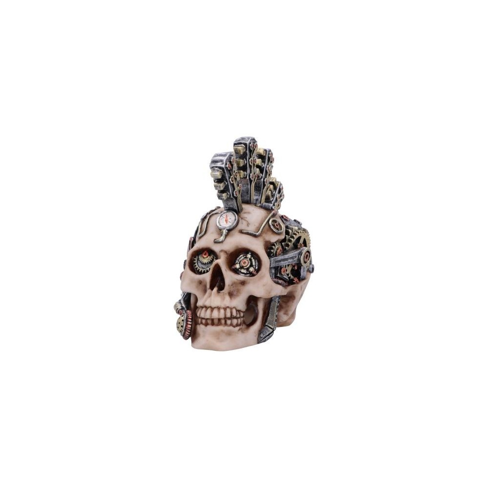 NEMESIS NOW STRIKE A CHORD STEAMPUNK SKULL STATUE