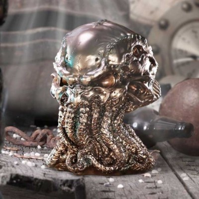 JAMES RYMAN BRONZE CTHULHU SKULL STATUA NEMESIS NOW