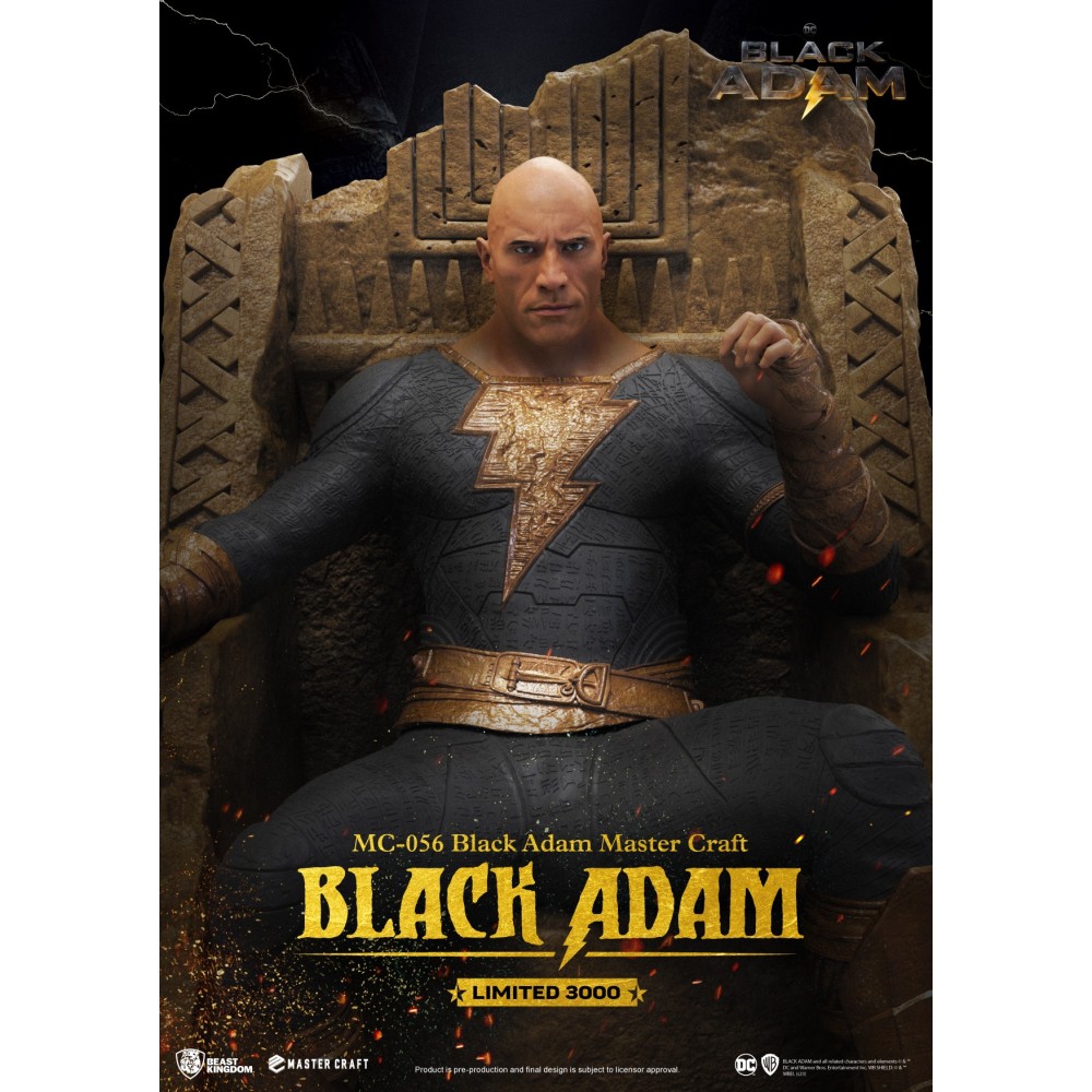BLACK ADAM MOVIE 38CM MASTER CRAFT STATUA FIGURE BEAST KINGDOM