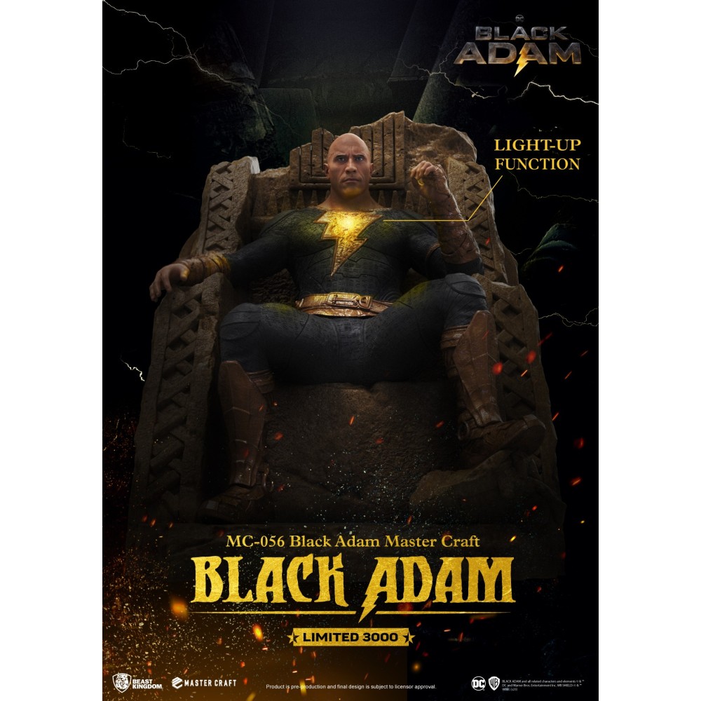 BLACK ADAM MOVIE 38CM MASTER CRAFT STATUA FIGURE BEAST KINGDOM