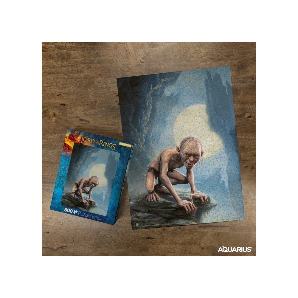IL SIGNORE DEGLI ANELLI GOLLUM 500 PCS PUZZLE 50X35CM AQUARIUS ENT