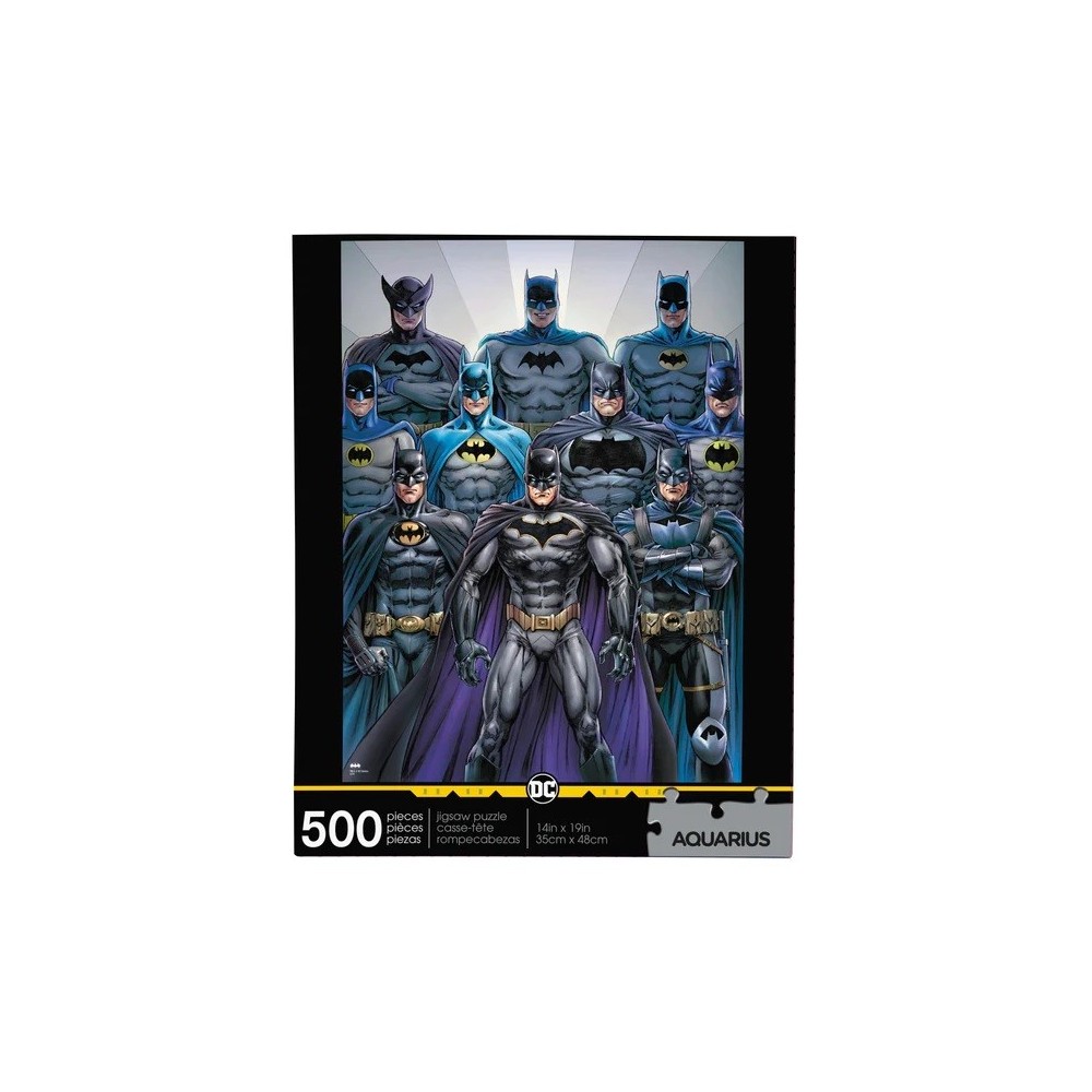 DC COMICS BATMAN SUITS 500 PCS PUZZLE 50X35CM AQUARIUS ENT