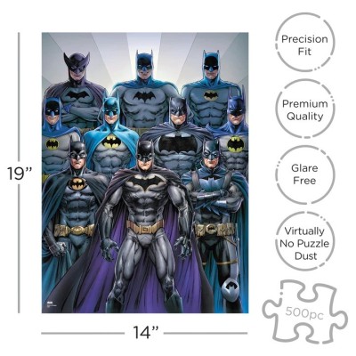 AQUARIUS ENT DC COMICS BATMAN SUITS 500 PCS PUZZLE JIGSAW 50X35CM