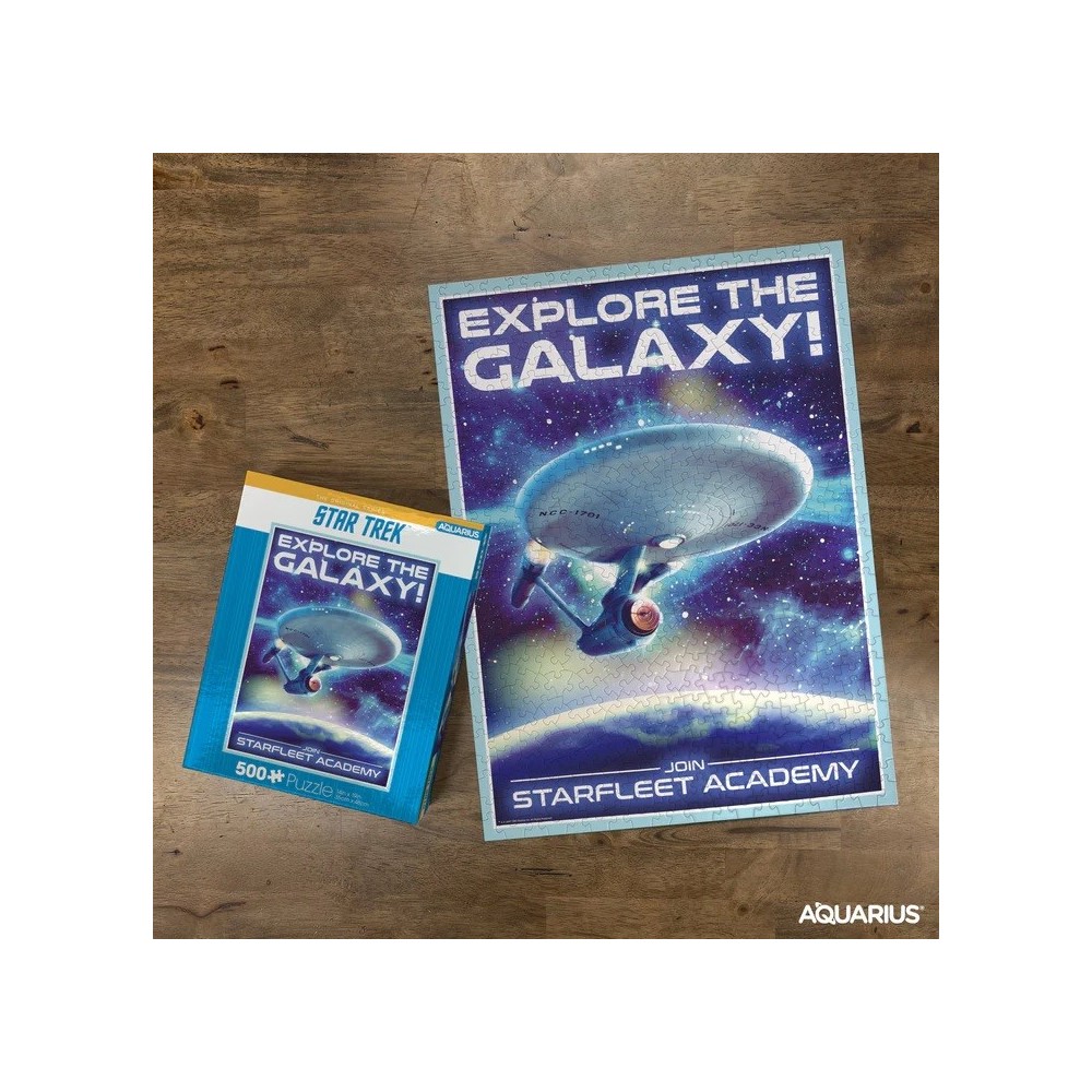 AQUARIUS ENT STAR TREK 500 PCS PUZZLE JIGSAW 50X35CM