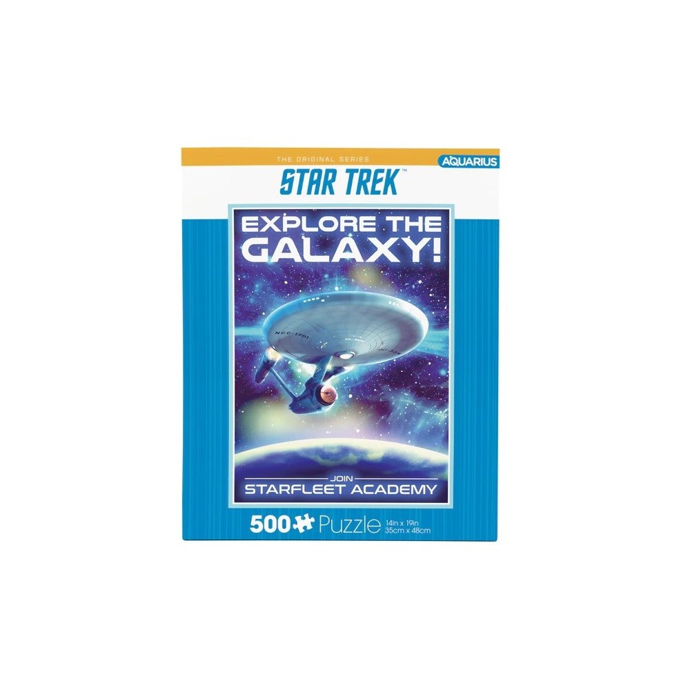STAR TREK 500 PCS PUZZLE 50X35CM AQUARIUS ENT