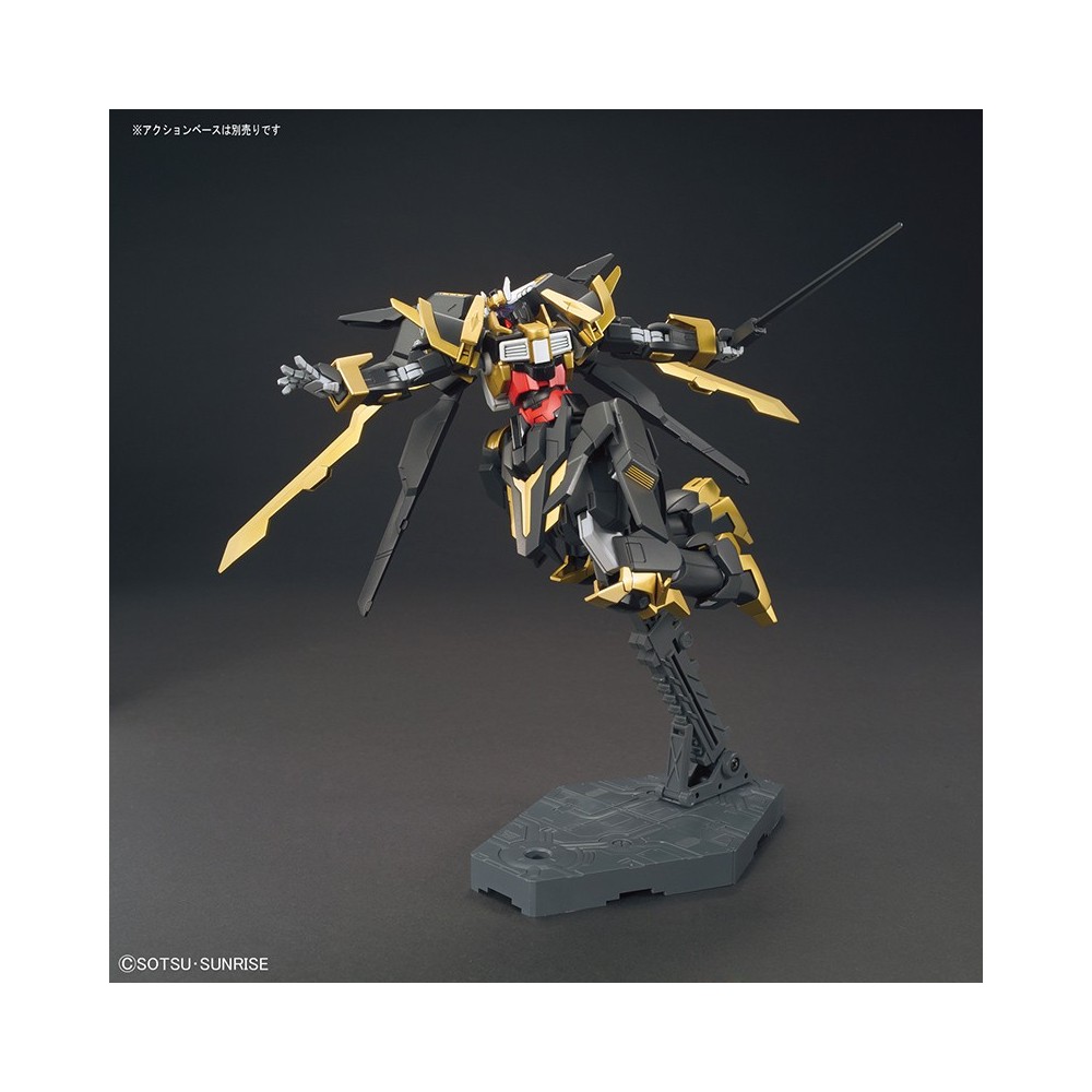 BANDAI HIGH GRADE HGBF GUNDAM SCHWARZRITTER MASKED SECOND G 1/144 MODEL KIT