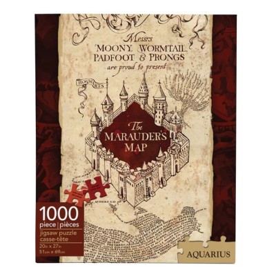 AQUARIUS ENT HARRY POTTER THE MARAUDER'S MAP 1000 PCS PUZZLE JIGSAW 51X69CM