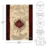 HARRY POTTER THE MARAUDER'S MAP 1000 PCS PUZZLE 51X69CM AQUARIUS ENT