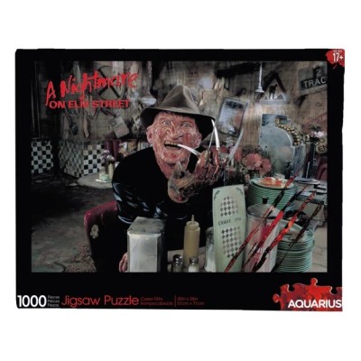 AQUARIUS ENT NIGHTMARE ON ELM STREET FREDDY KRUEGER 1000 PCS JIGSAW PUZZLE 51X71CM