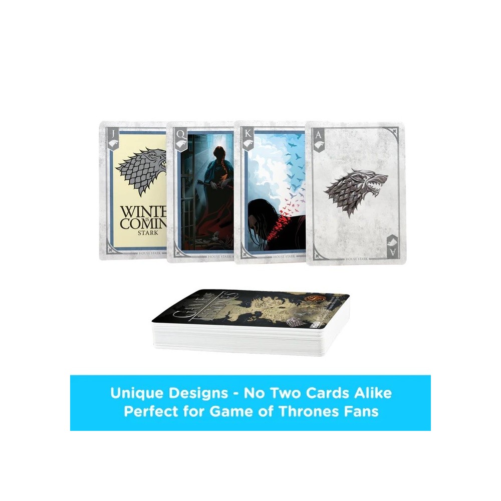 AQUARIUS ENT GAME OF THRONES POKER PLAYING CARDS