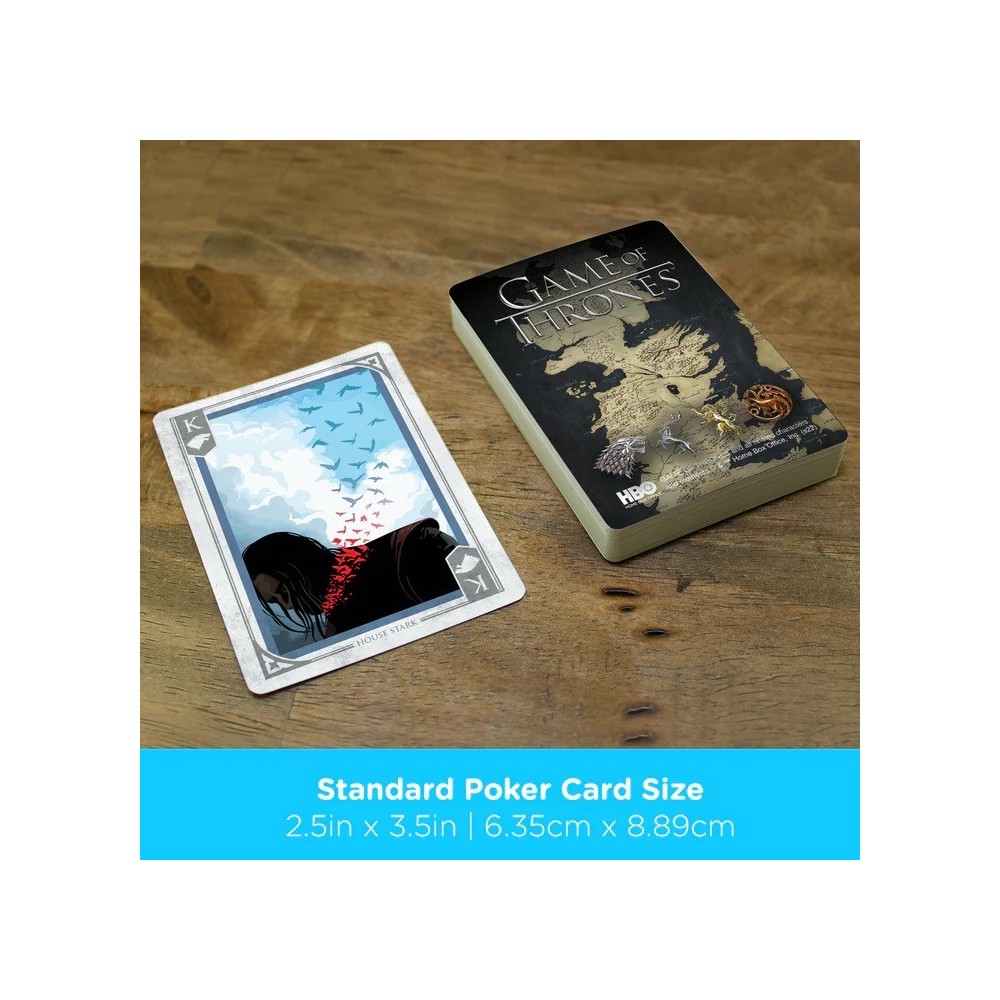 AQUARIUS ENT GAME OF THRONES POKER PLAYING CARDS