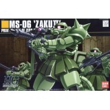 BANDAI HIGH GRADE HGUC MS-06 ZAKU II MASS PRODUCTION TYPE 1/144 MODEL KIT