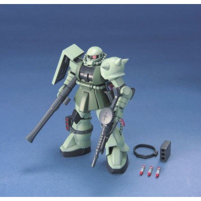 BANDAI HIGH GRADE HGUC MS-06 ZAKU II MASS PRODUCTION TYPE 1/144 MODEL KIT