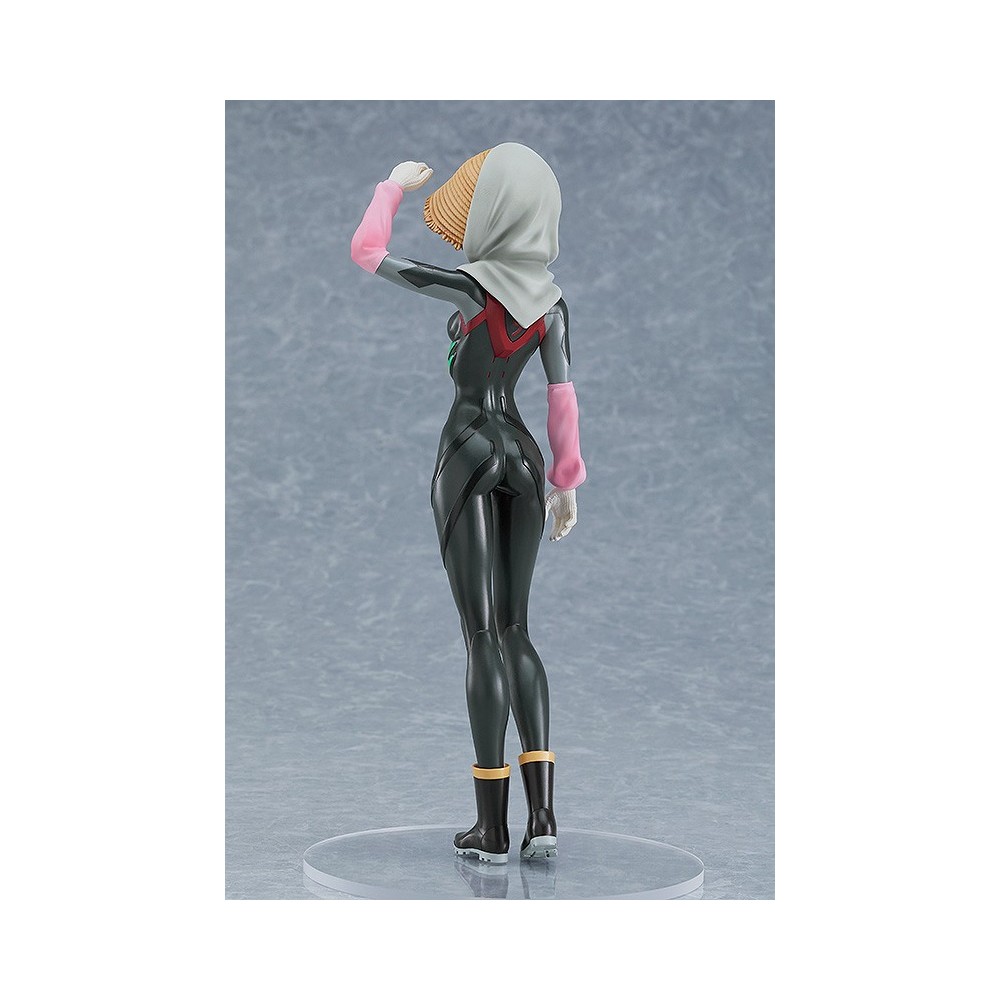 REBUILD OF EVANGELION REI AYANAMI FARMING VER. POP UP PARADE STATUA FIGURE GOOD SMILE COMPANY