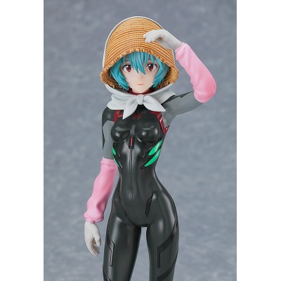 REBUILD OF EVANGELION REI AYANAMI FARMING VER. POP UP PARADE STATUA FIGURE GOOD SMILE COMPANY