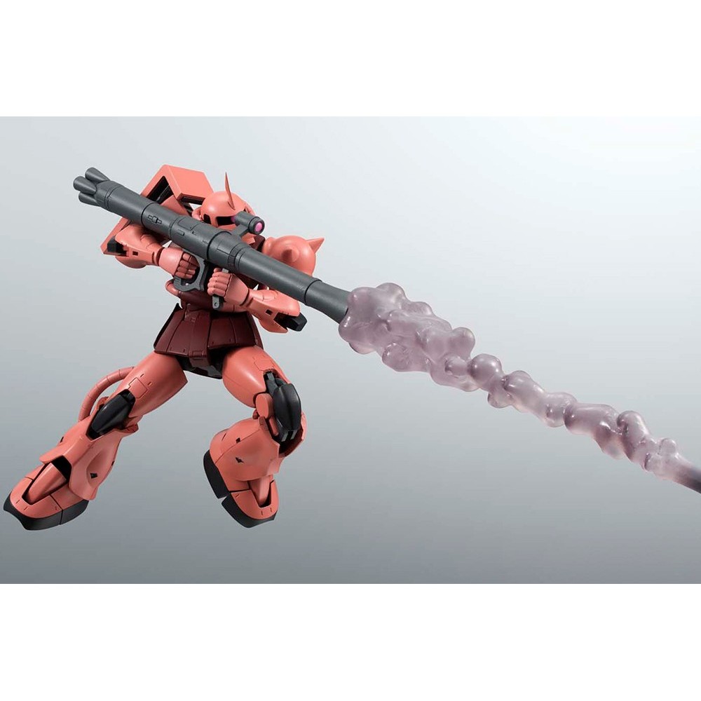 THE ROBOT SPIRITS - ZAKU II CHAR'S CUSTOM ANIME VER GUNDAM ACTION FIGURE BANDAI