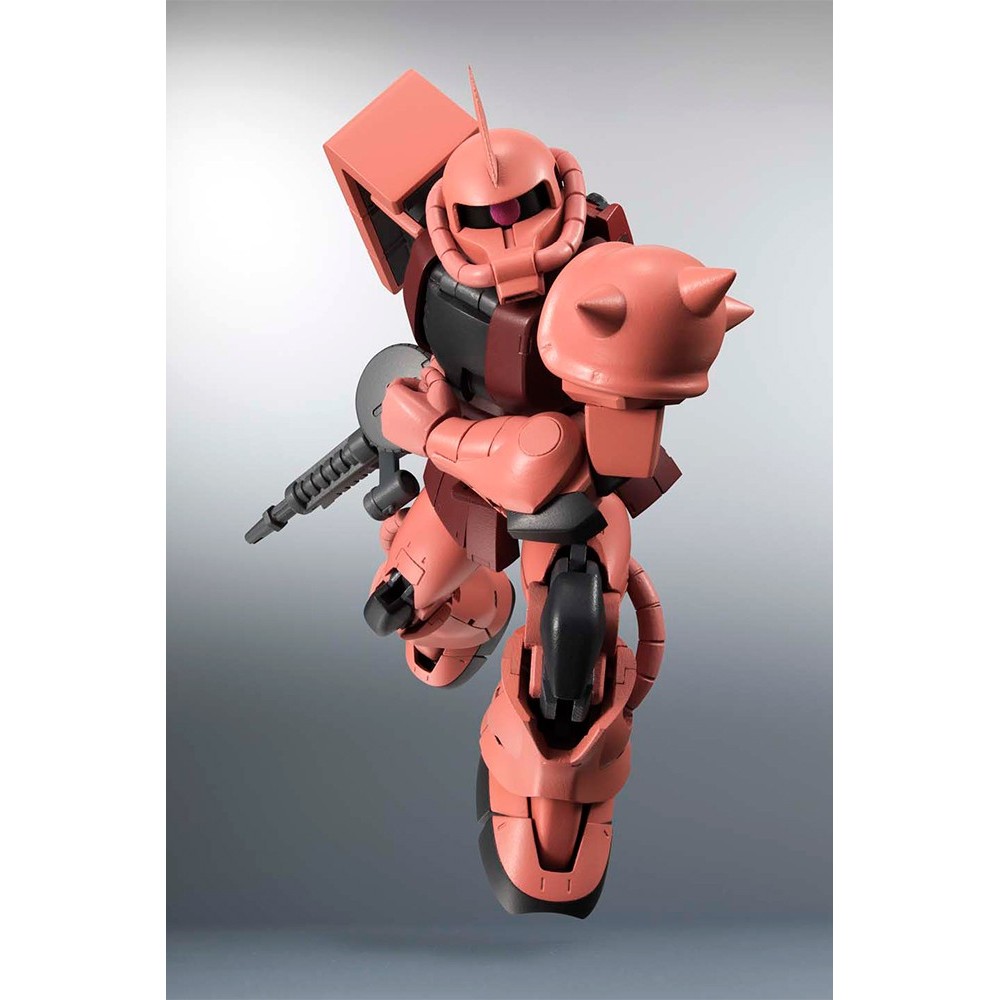 THE ROBOT SPIRITS - ZAKU II CHAR'S CUSTOM ANIME VER GUNDAM ACTION FIGURE BANDAI