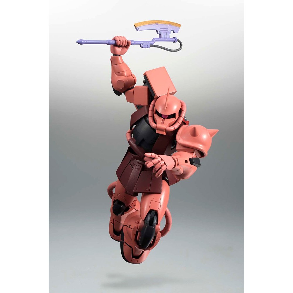 THE ROBOT SPIRITS - ZAKU II CHAR'S CUSTOM ANIME VER GUNDAM ACTION FIGURE BANDAI