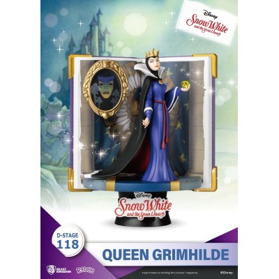 BEAST KINGDOM D-STAGE STORY BOOK SNOW WHITE AND THE SEVEN DWARFS QUEEN GRIMHILDE STATUE FIGURE DIORAMA