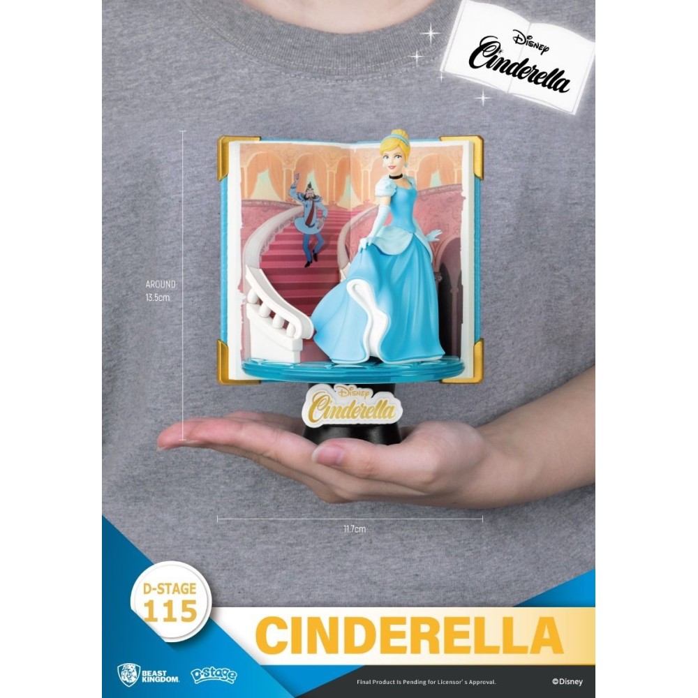 D-STAGE STORY BOOK CENERENTOLA STATUA FIGURE DIORAMA BEAST KINGDOM