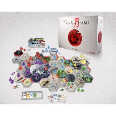 DO NOT PANIC GAMES TSUKUYUMI FULL MOON DOWN KICKSTARTER EDITION BOARDGAME