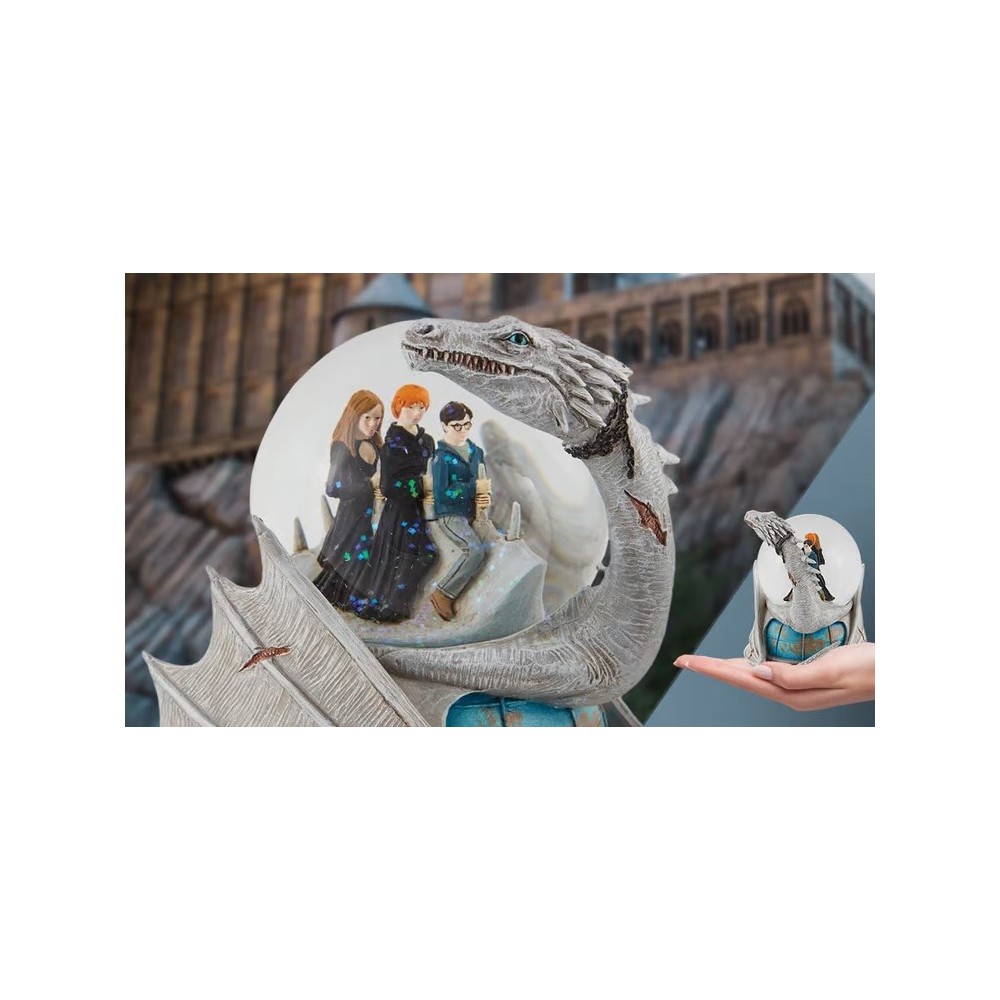 HARRY POTTER UKRAINIAN IRONBELLY PALLA DI VETRO FIGURE ENESCO