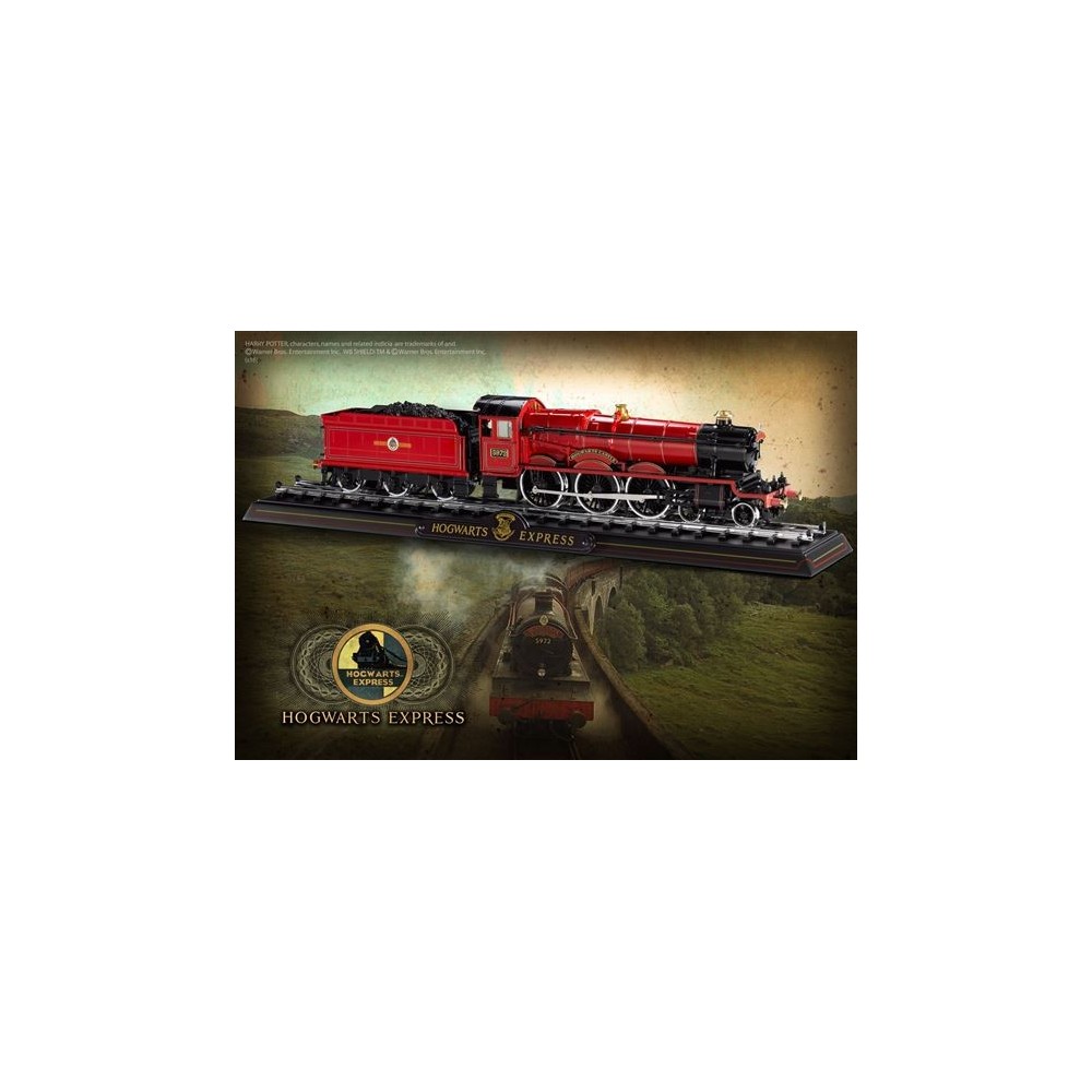 HARRY POTTER - TRENO HOGWARTS EXPRESS DIE CAST METALLO REPLICA NOBLE COLLECTIONS